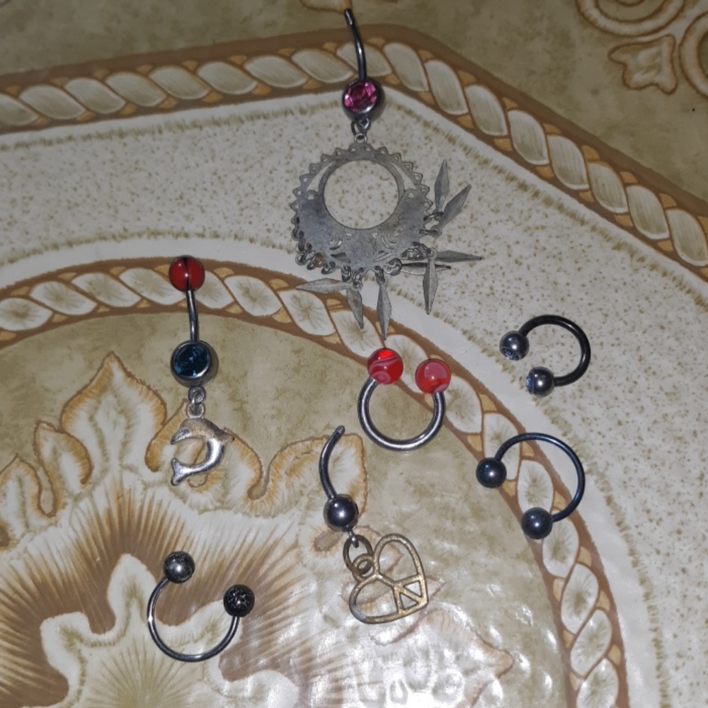 Belly button rings